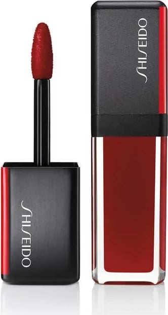 Buzëkuq liquid Shiseido Lacquerink Lip Shine 307 Scarlet Glare unisex
