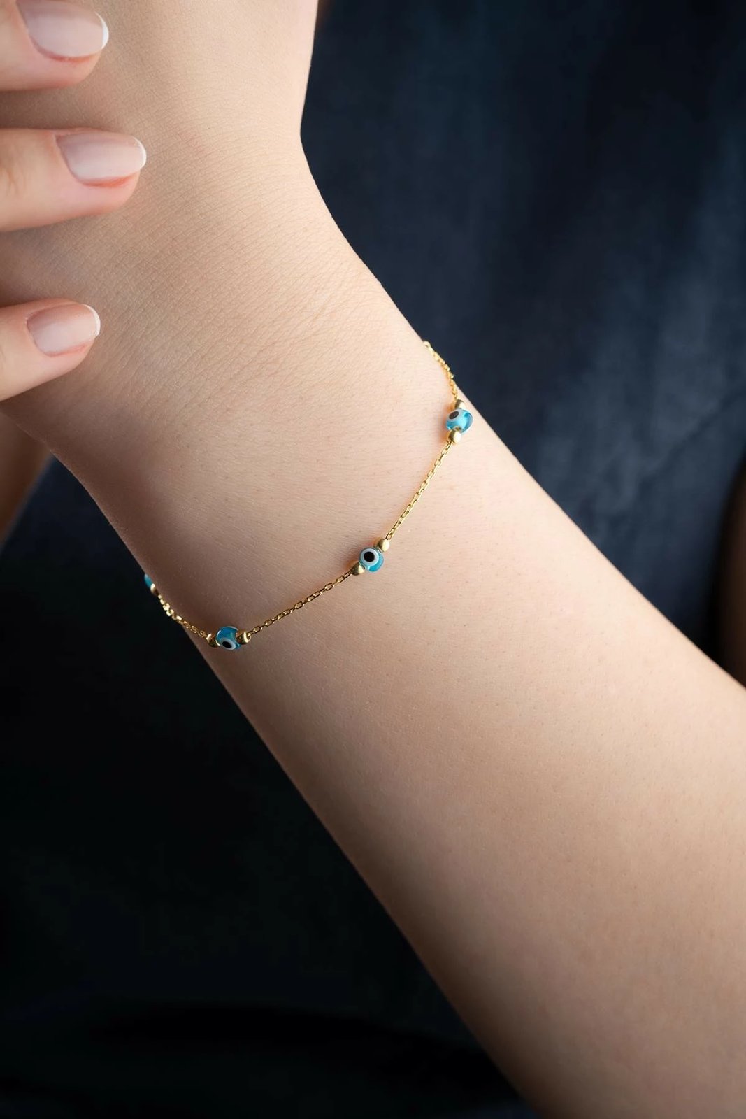 Byzylyk argjendi Jumeon, ngjyrë ari dhe tyrkiz, NRZ999453