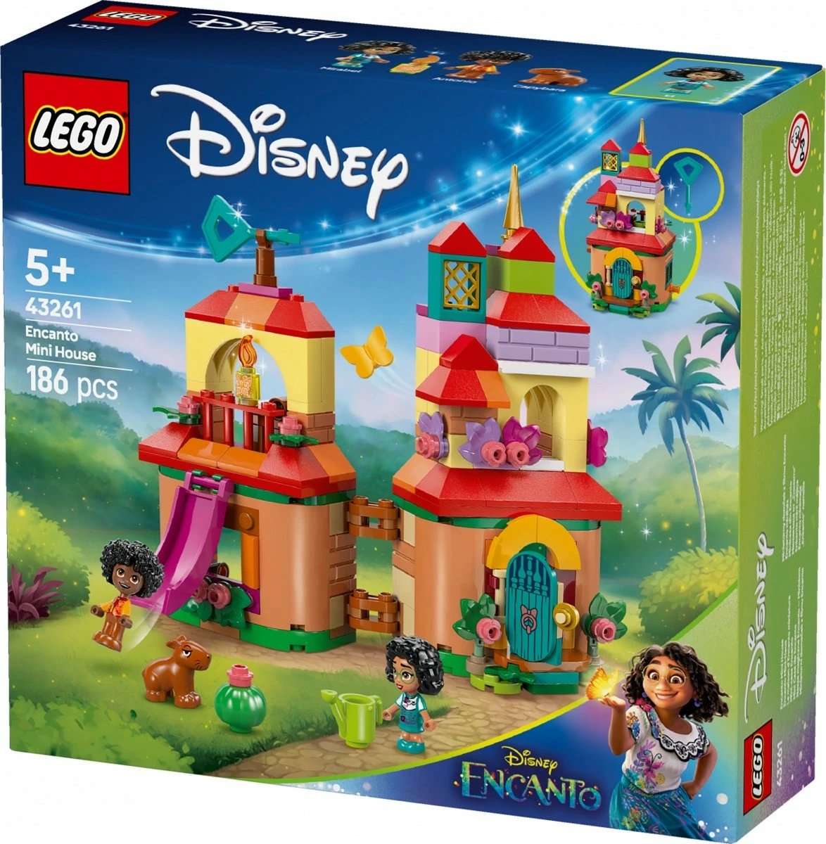 Set LEGO Disney Our Magical Encanto Minidom 43261, 186 pjesë, plastikë
