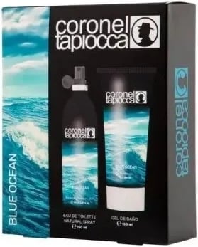 Set dhurate Eau de Toilette dhe xhel dushi Coronel Tapiocca Blue Ocean për meshkuj 150ml + 150ml