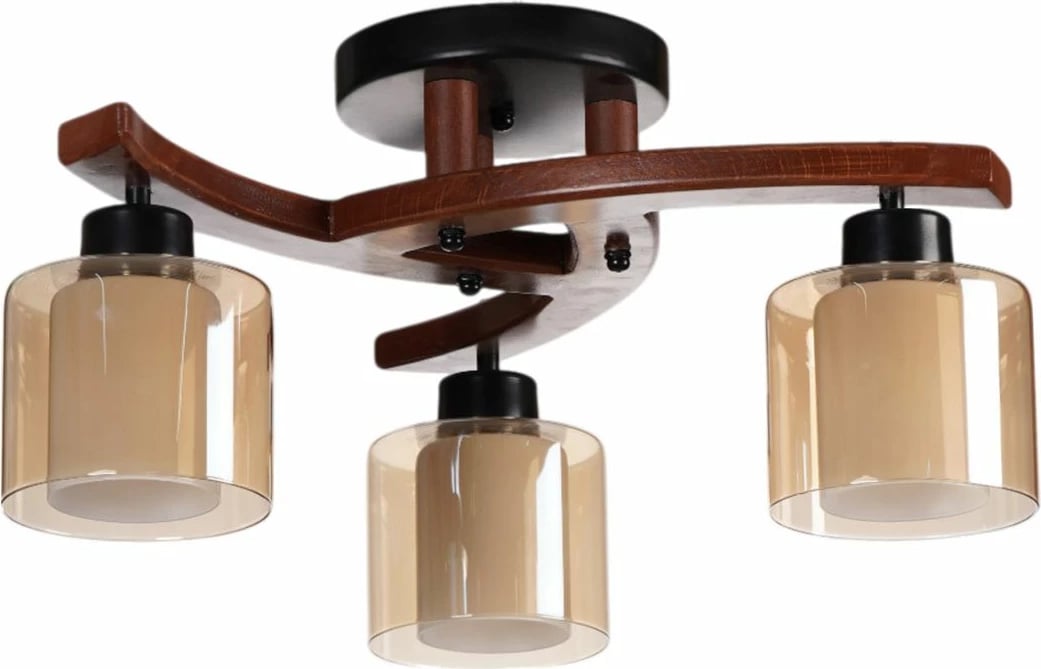 Llambadar Opviq, 9002-5, ngjyrë mjaltë, arre, e zezë