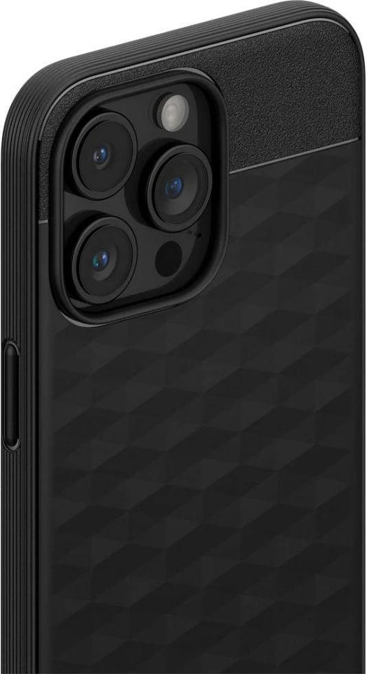 Mbështjellës Spigen Caseology Parallax Mag për iPhone 15 Pro, MagSafe, Matte Black