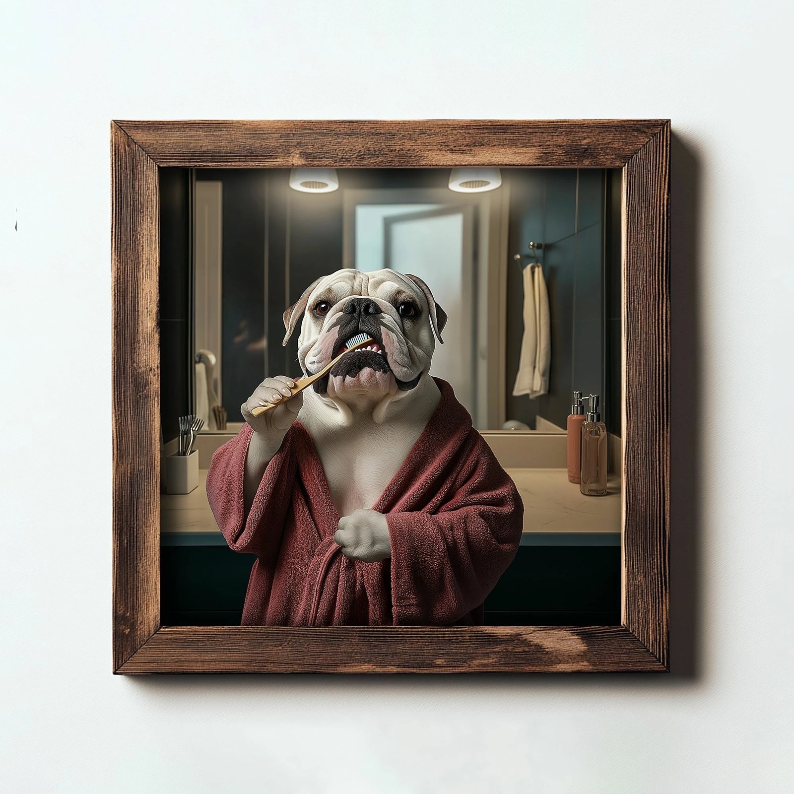 Pikturë dekorative me kornizë, MDF, shumëngjyrëshe, Wallity, UKZM082