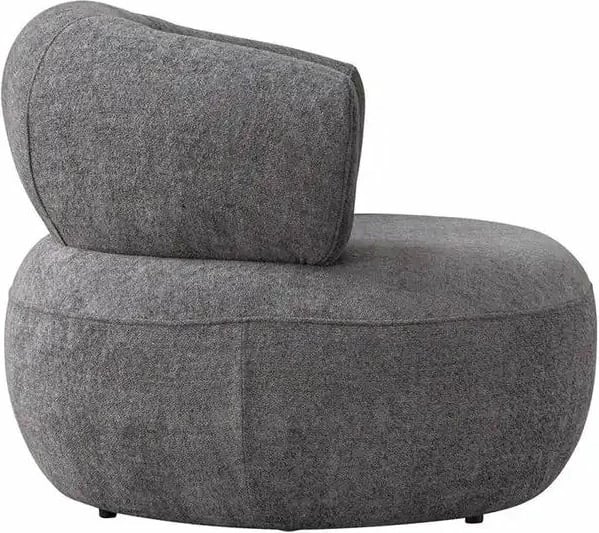 Karrige krahu Roma, ngjyrë gri e errët, Atelier del Sofa