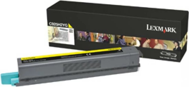 Toner Lexmark C925H2YG kapacitet i lartë 5500-8800 faqe origjinal, e verdhë