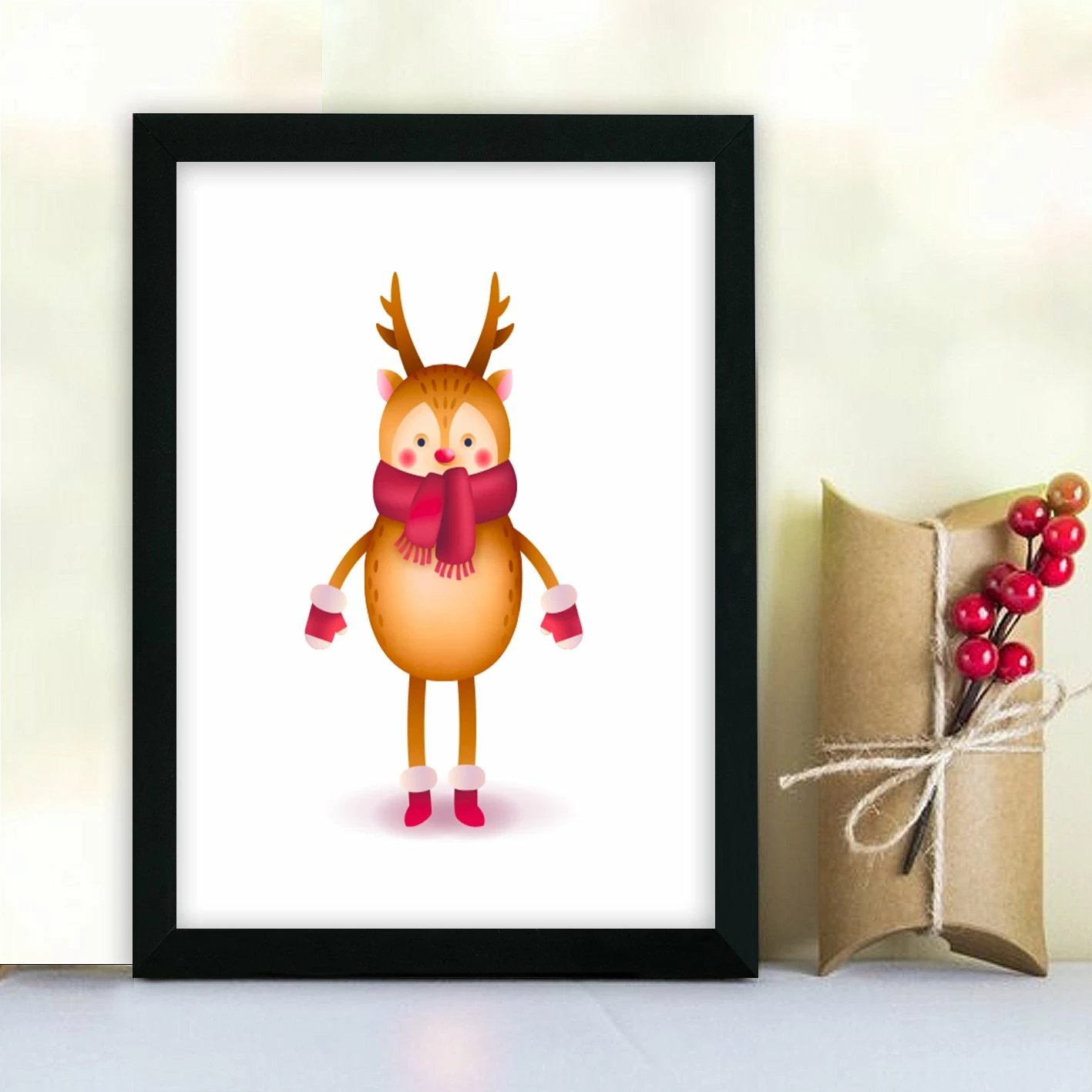 Pikturë dekorative me kornizë MDF, shumëngjyrëshe, Wallity, SC18307