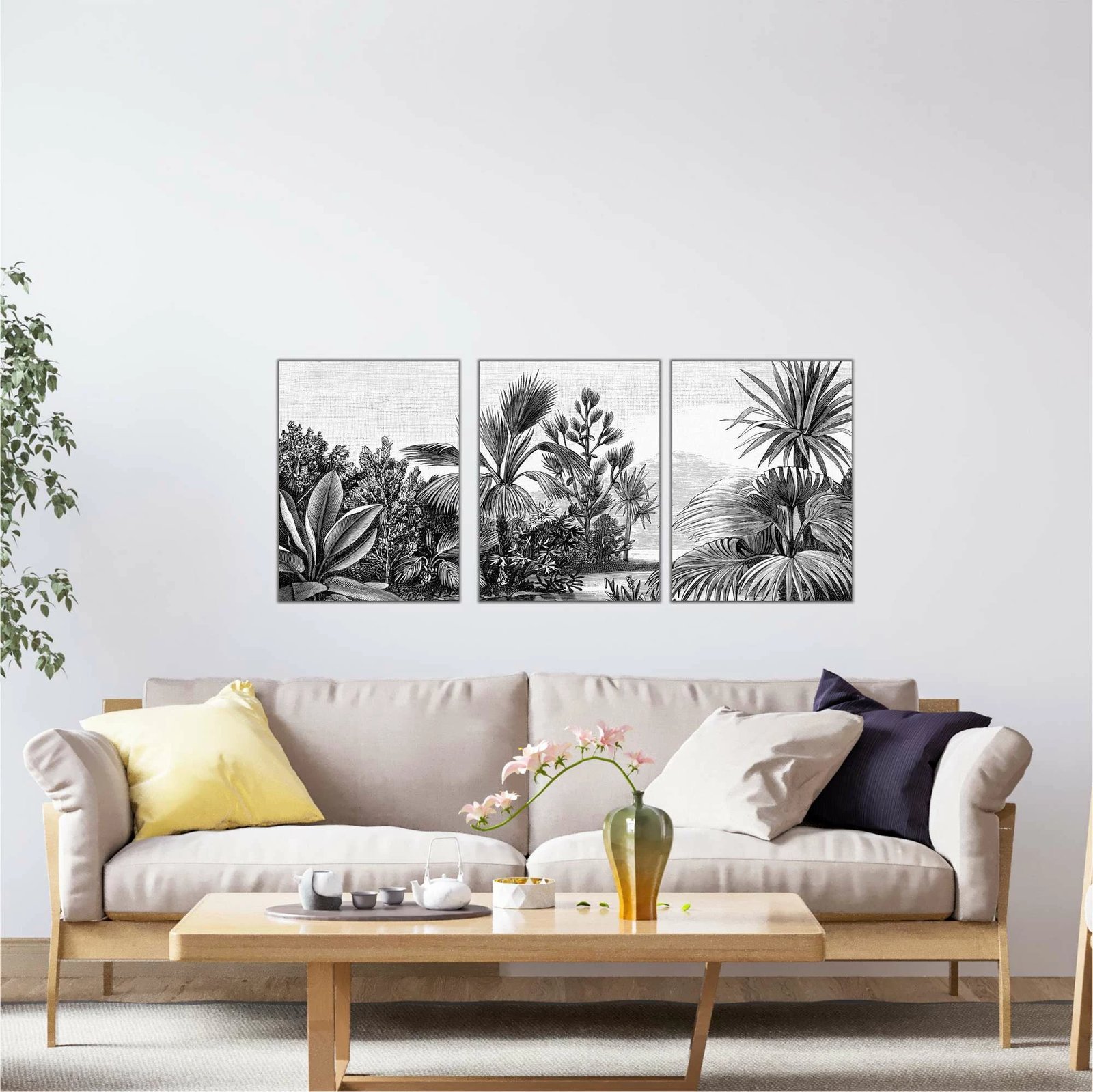 Pikturë dekorative MDF (3 copë), Wallity, MDF - 00111