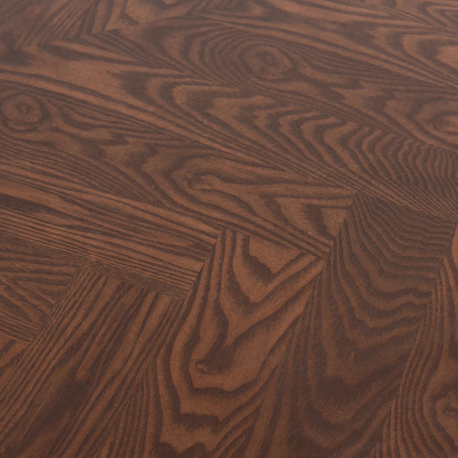 Tavolinë ngrënieje RIMER, MDF me furnir druri frashëri, ngjyrë arre, 220x100x75H cm