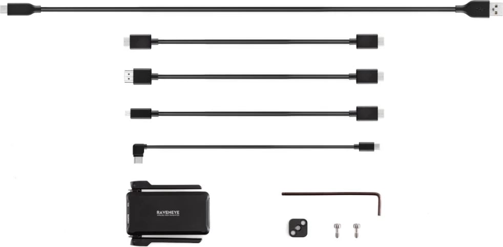 Sistem transmetimi imazhi DJI Ronin RavenEye, për kamera dhe kamkorderë, i zi