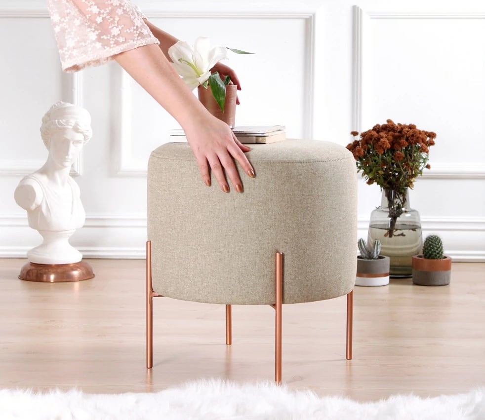 Puf Atelier del Sofa, ngjyrë kafe, 48