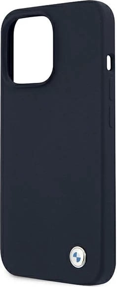 Mbështjellës BMW Silicone Signature për iPhone 13 Pro Max 6.7", Blu e errët