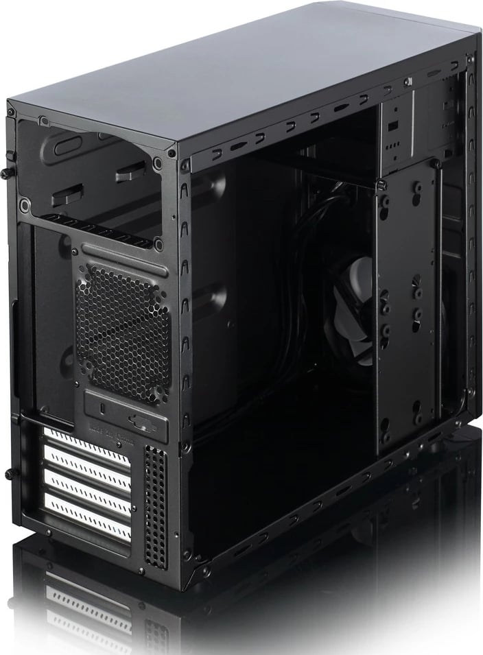 Kasë Fractal Design Core 1100, Mini Tower, Micro ATX/Mini ITX, e zezë