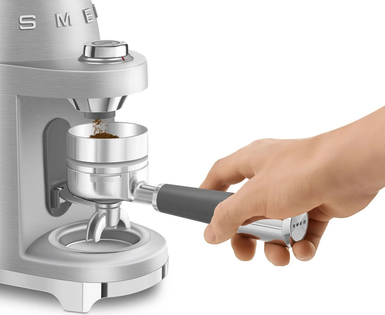Mulli kafeje SMEG CGF02SSEU, 150W, inox