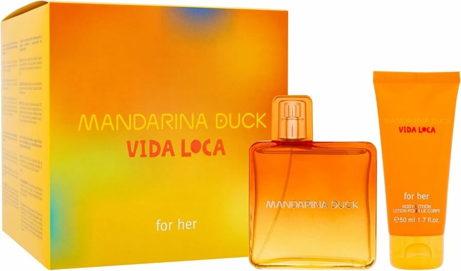 Set Eau de Toilette dhe locion trupi për femra Mandarina Duck 100ml + 50ml