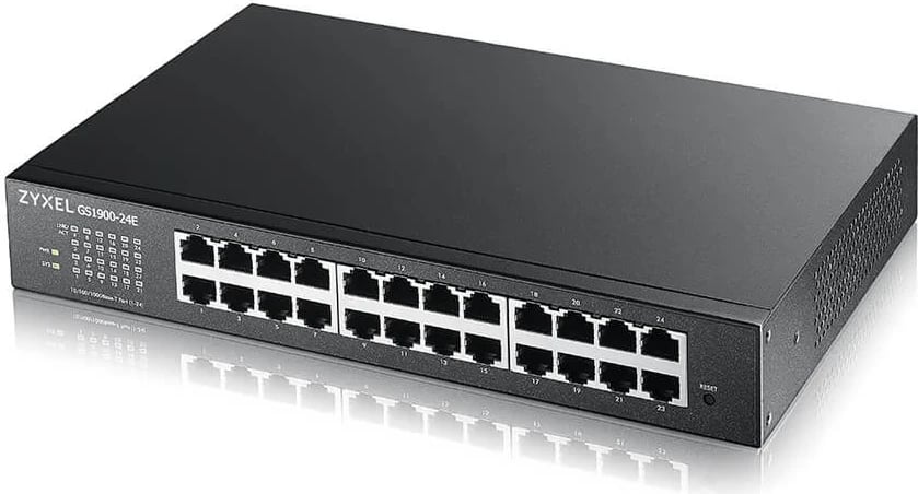 Switch Rrjeti ZyXEL GS1900-24E-EU0103F, Managed L2 Gigabit Ethernet (10/100/1000) 1U, i Zi