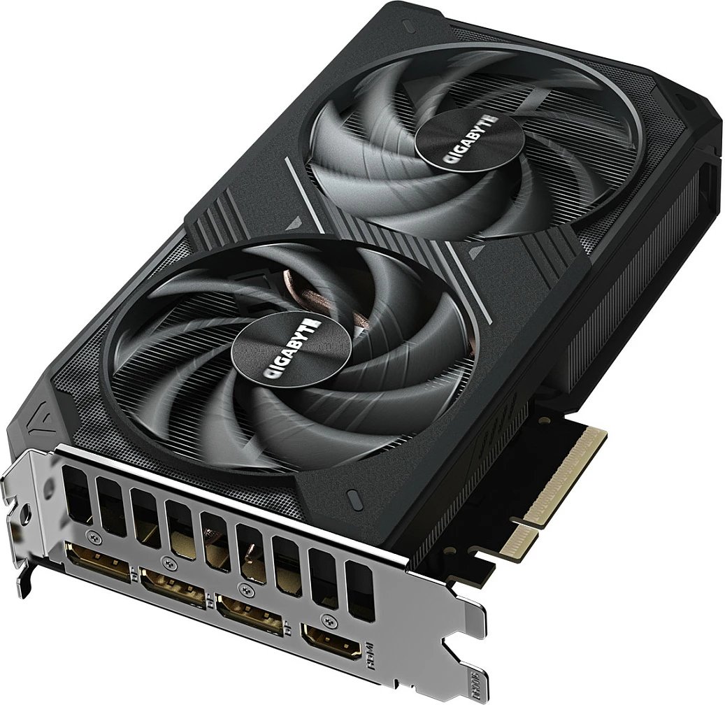 Kartelë grafike Gigabyte GeForce RTX 5060 Ti, 8GB GDDR7, WINDFORCE 2X, e zezë
