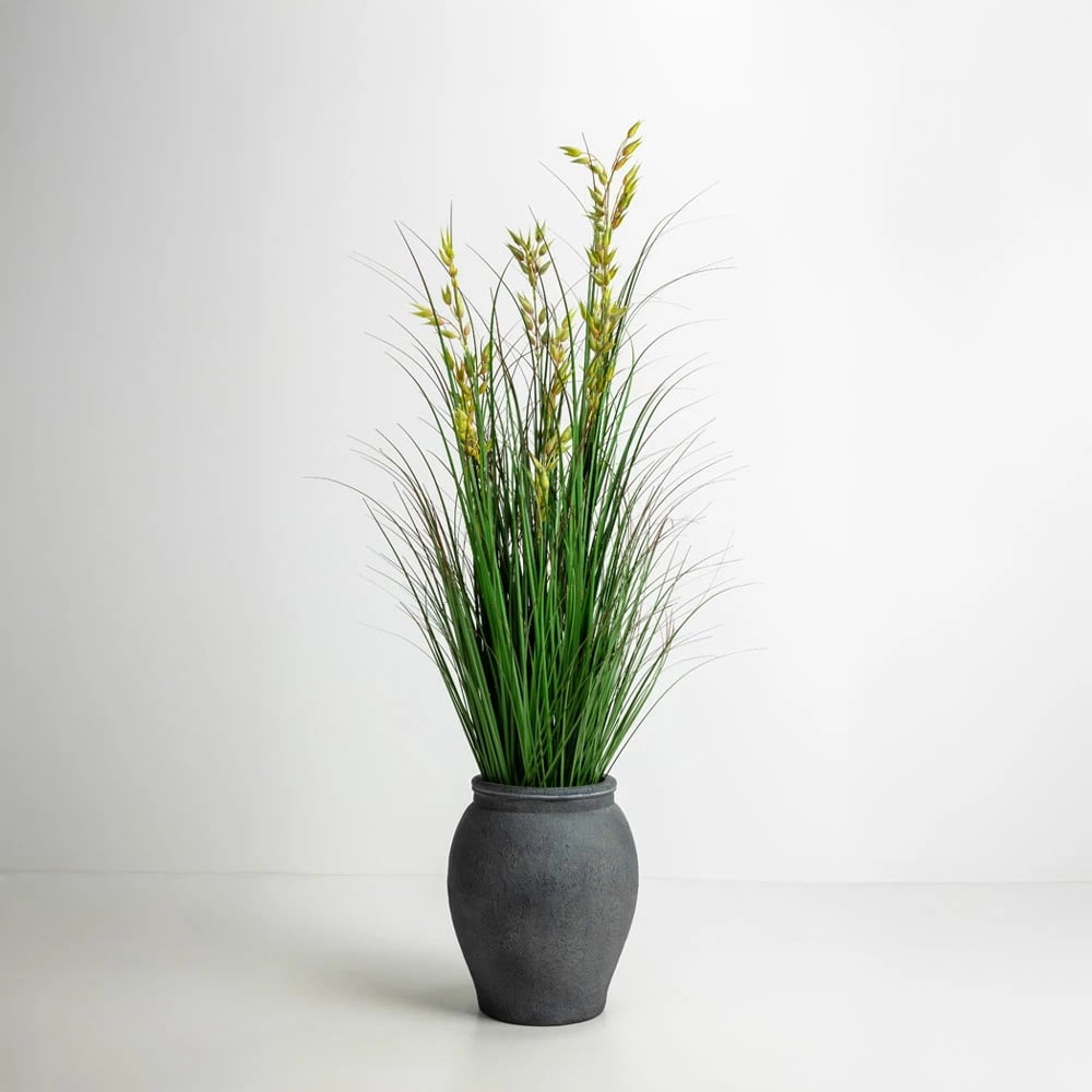 Vazo VESUVIUS, MgO, gri, 30x30x37cm