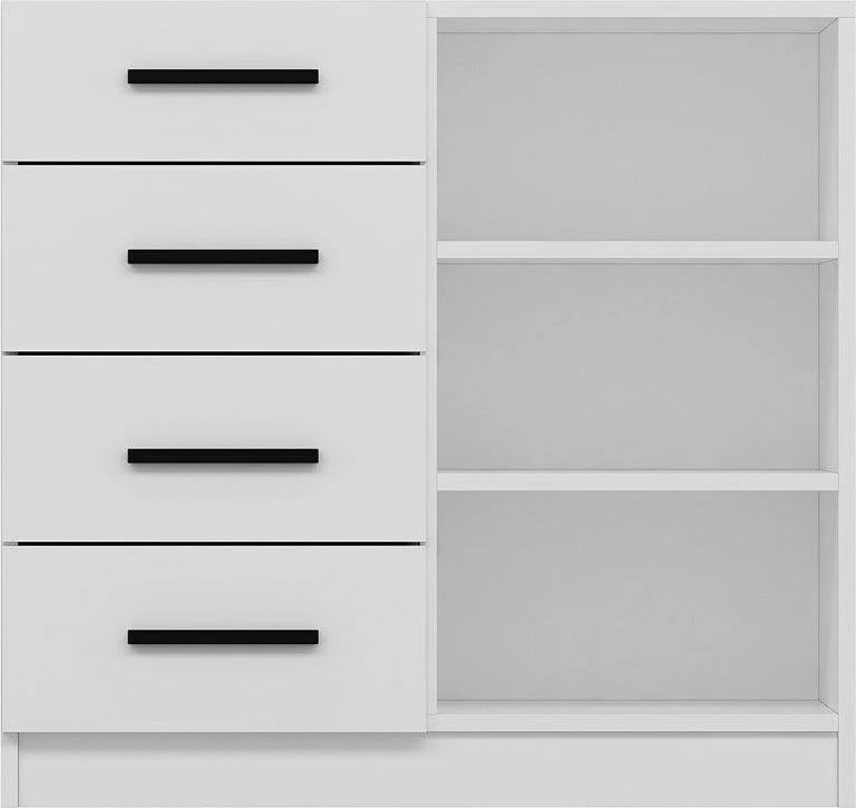 Komodë Hanah Home, Kale - 7901, e bardhë