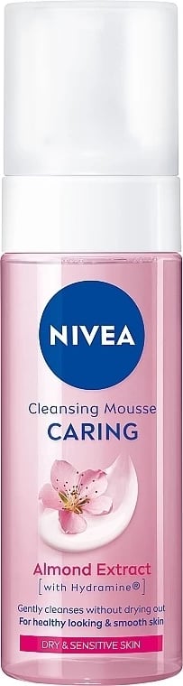 Shkumë pastruese për femra Nivea Caring Cleansing Foam 150ml