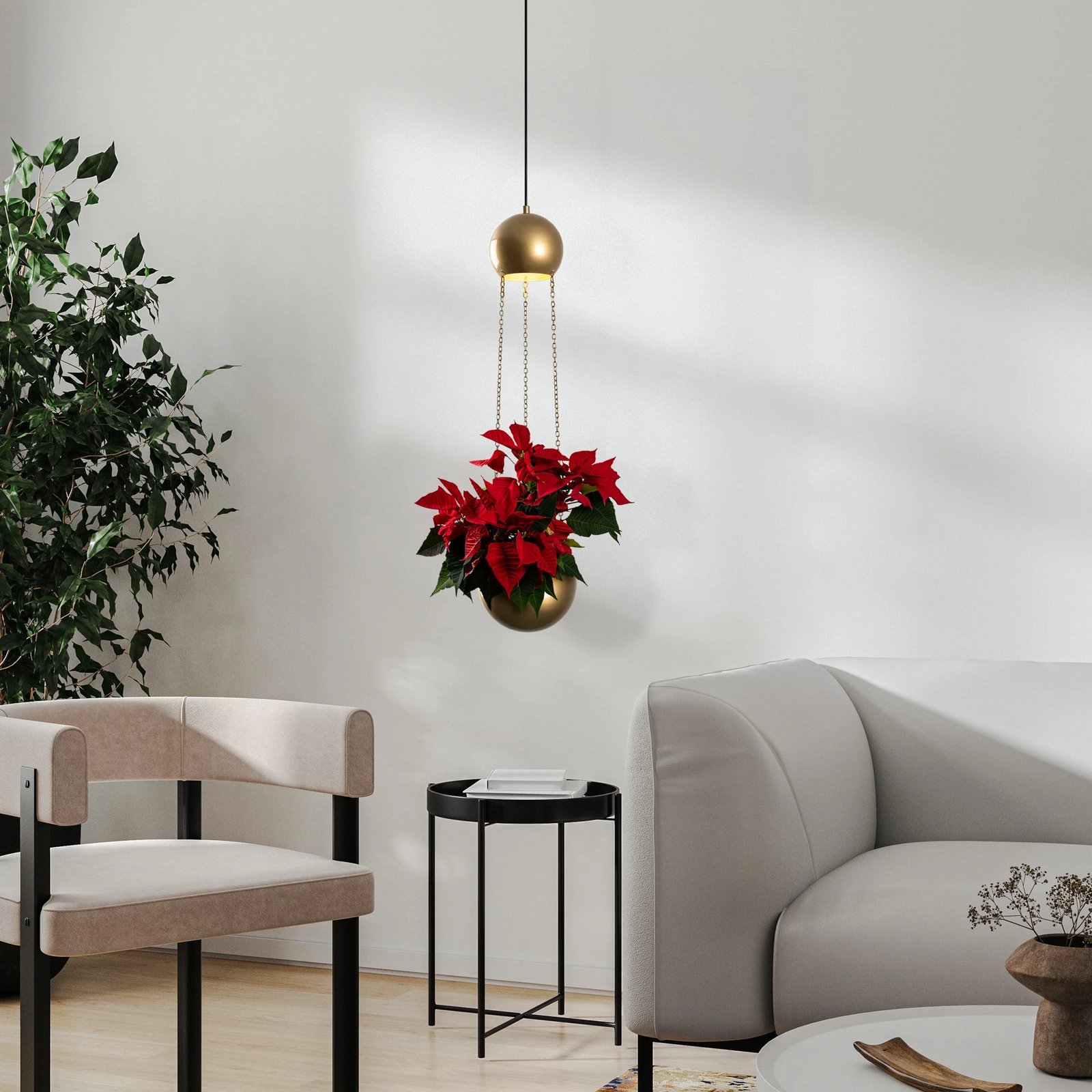 Llambë tavani Opviq, ngjyrë ari, Verde - 15422