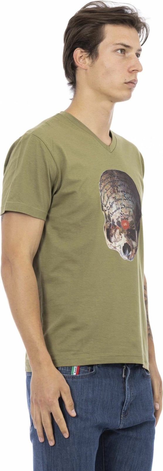 Maicë për meshkuj Trussardi, e gjelbër