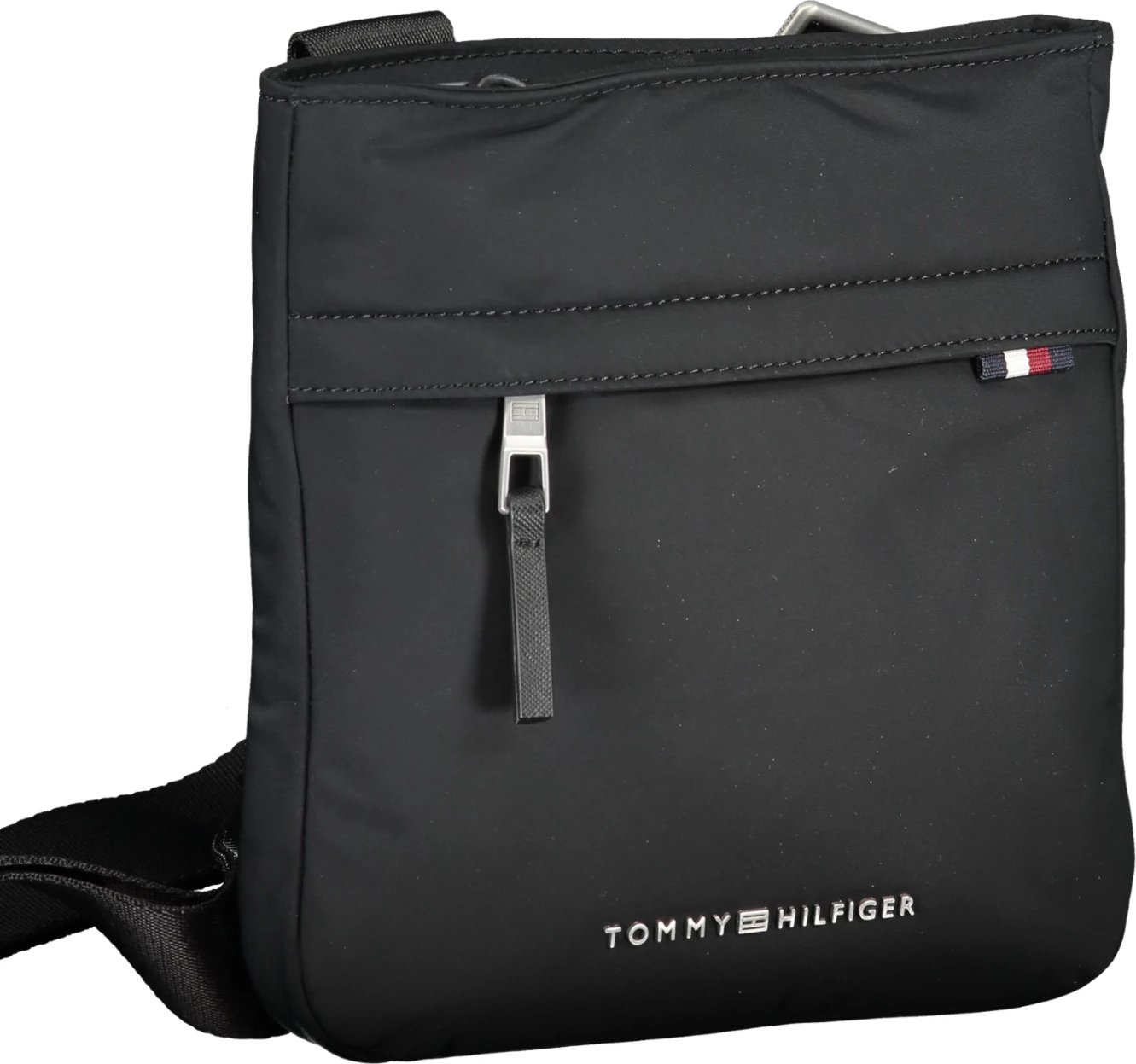 Çantë krahu për meshkuj TOMMY HILFIGER, e zezë Çantë krahu për meshkuj TOMMY HILFIGER, e zezë