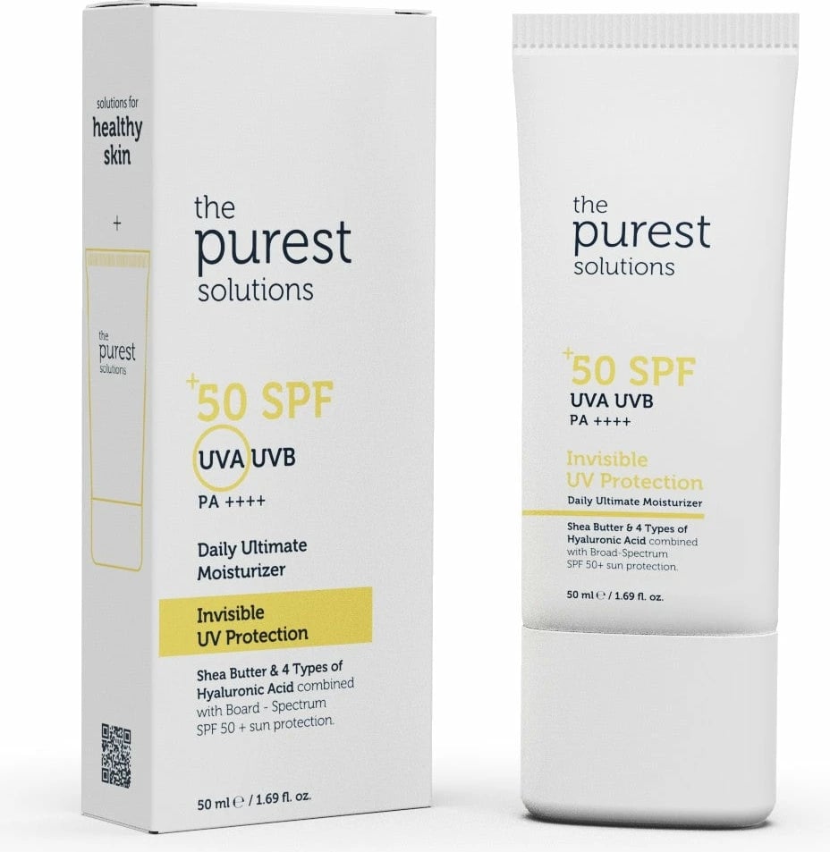 Krem mbrojtës ndaj rrezeve UV SPF 50+ - The Purest Solution, 50 ml