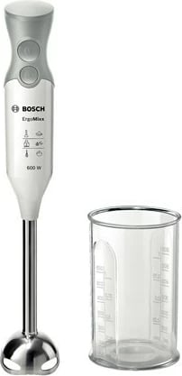 Blender dore Bosch MSM 66110, 600W, gri/bardhë, me enë matëse