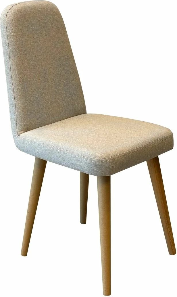 Set tavoline me karrige për ngrënie, zgjatës, 6 pjesë, Skye Decor, Vina Mini 03 1005, ngjyrë lis dhe krem