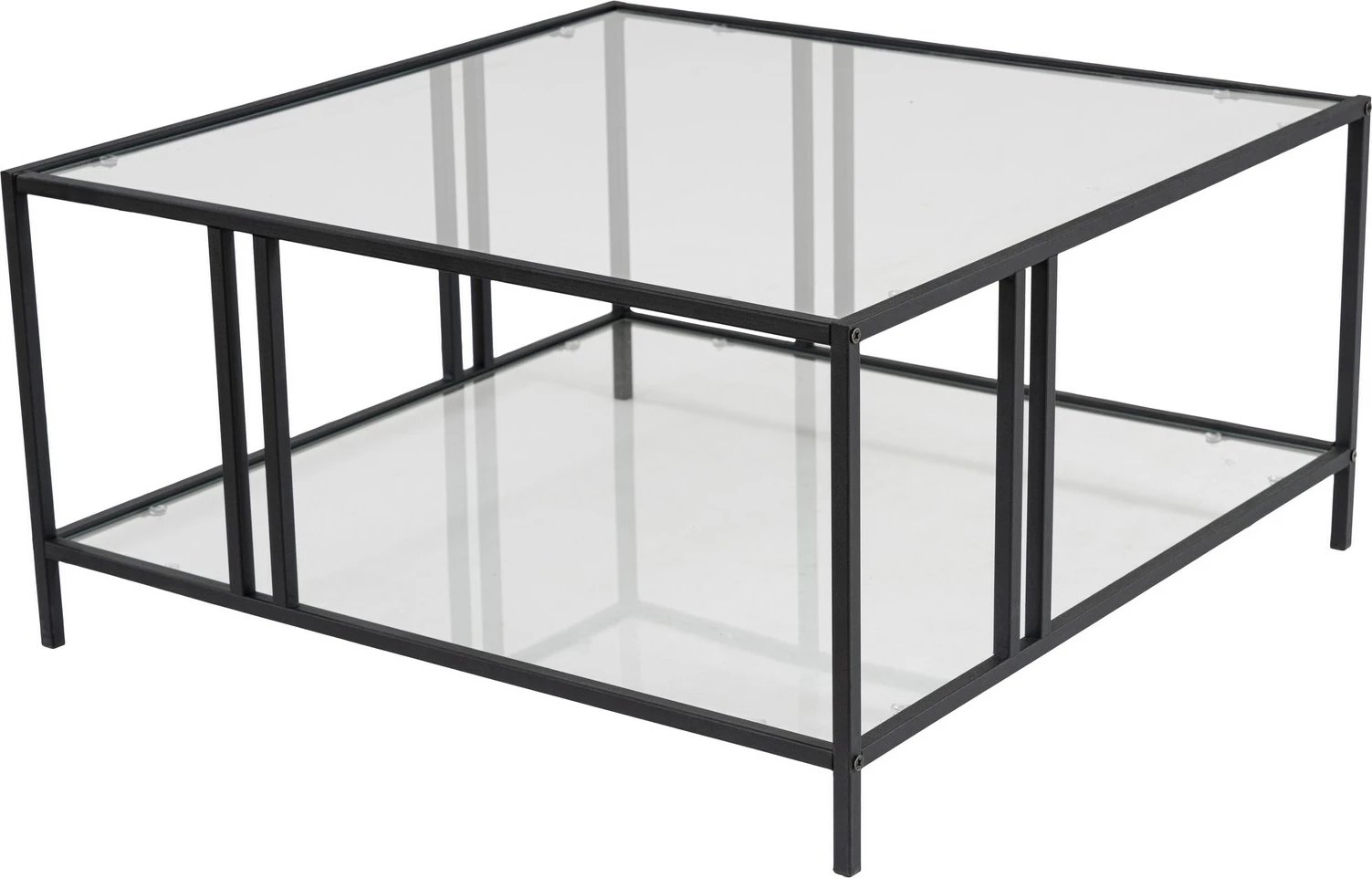 Tavolinë kafeje Skye Decor, ngjyrë e zezë, Uranüs