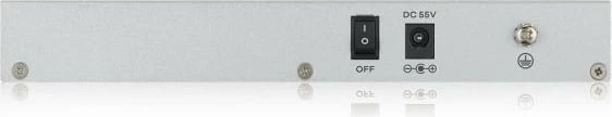 Switch SMART Zyxel GS1200-5HPV2, 5xGigabit, 4xPoE, Desktop, Argjend