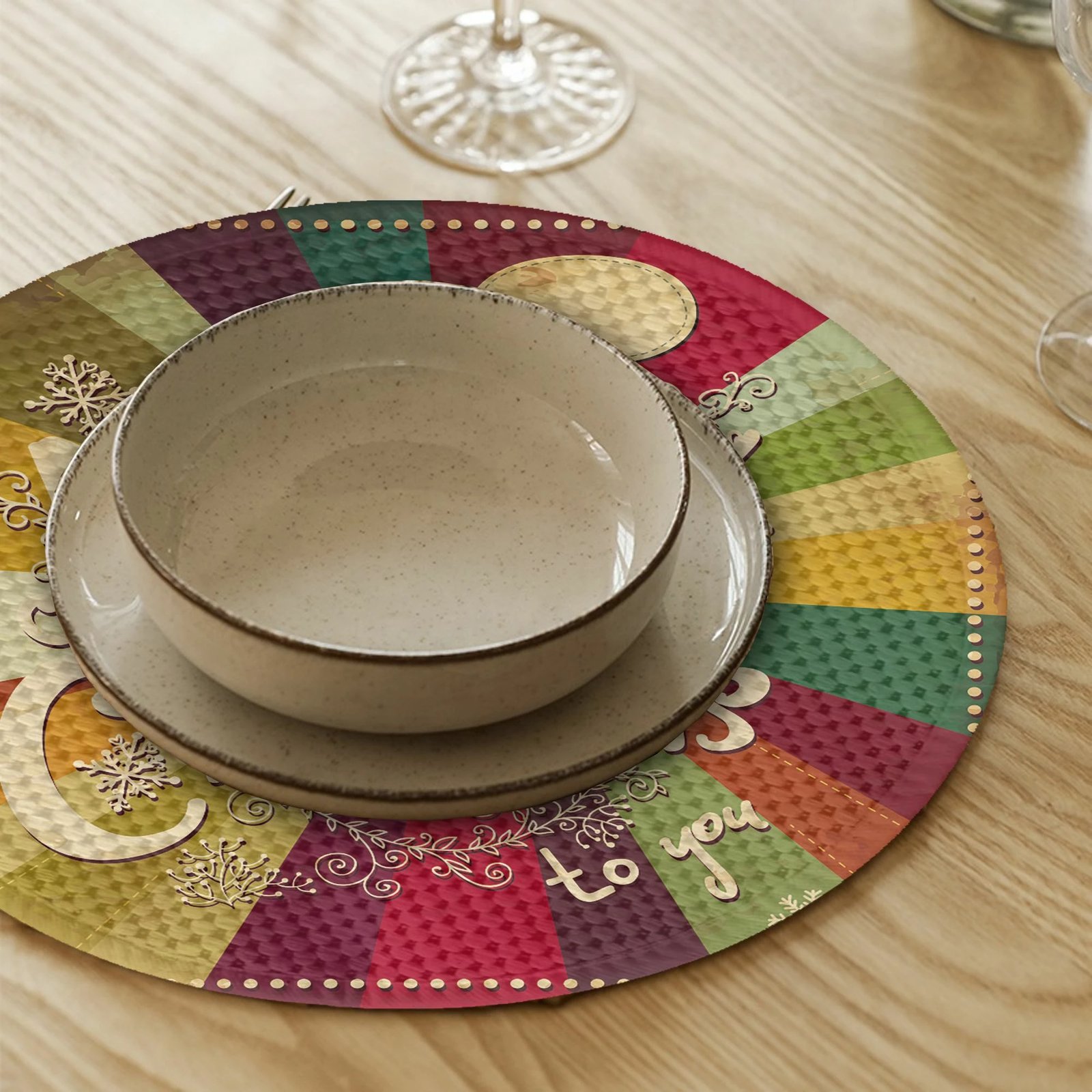 Set nënshkallash për tavolinë, shumëngjyrëshe, Hermia Concept, 4379Supla, 4 copë