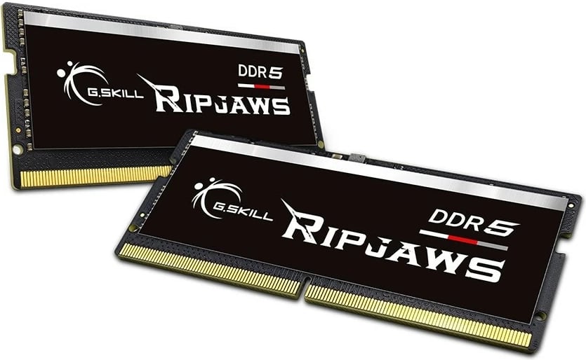 RAM Memorje G.SKILL Ripjaws SO-DIMM DDR5, 32GB (2x16GB), 4800MHz, CL34, për laptopë