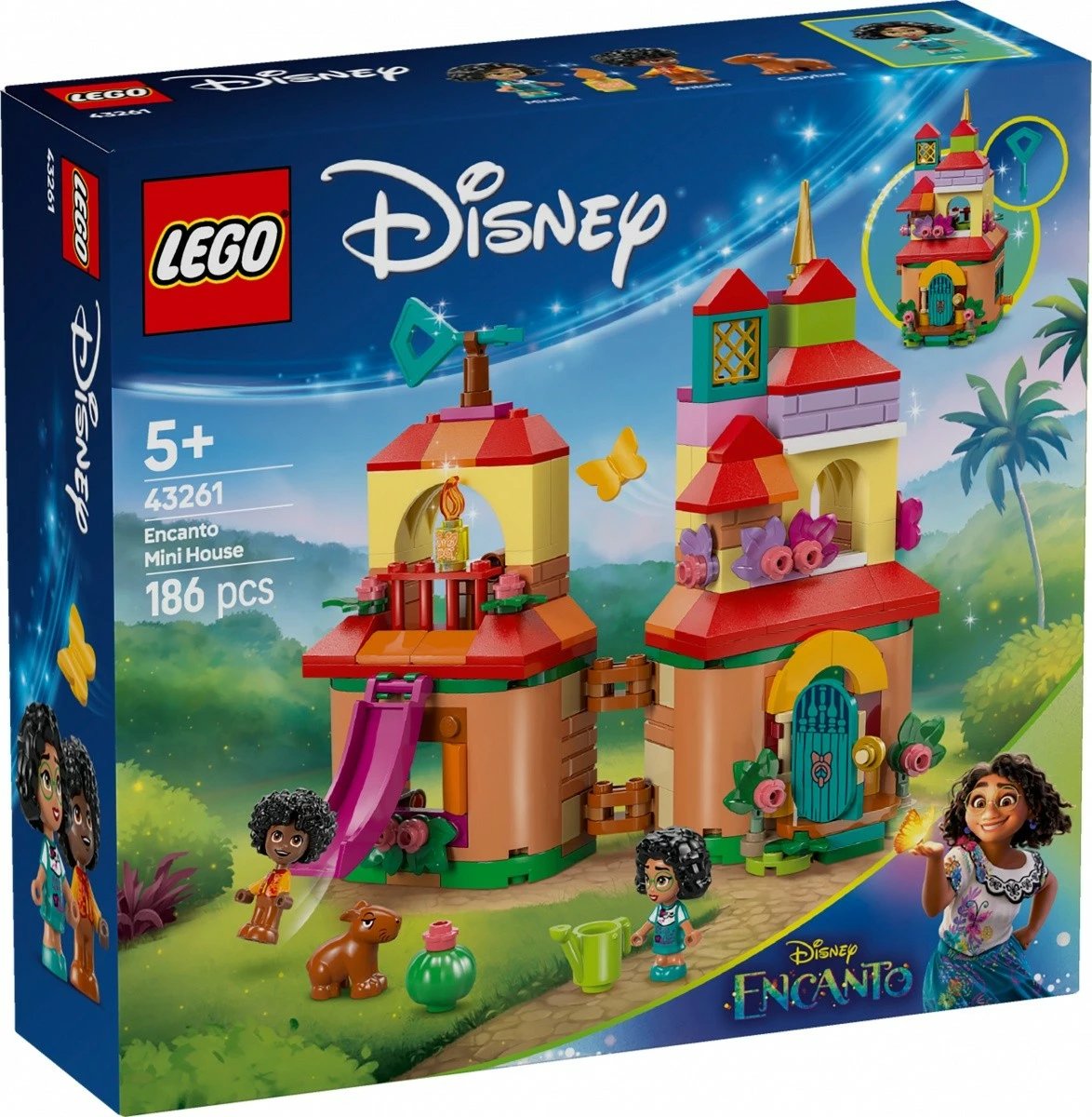 Set LEGO Disney Our Magical Encanto Minidom 43261, 186 pjesë, plastikë