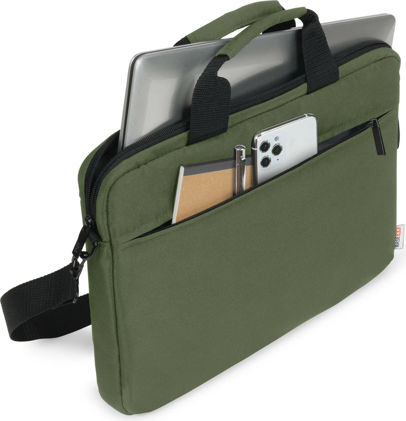 Çantë laptopi Dicota BASE XX Slim Case 13-14.1 inç, e gjelbër