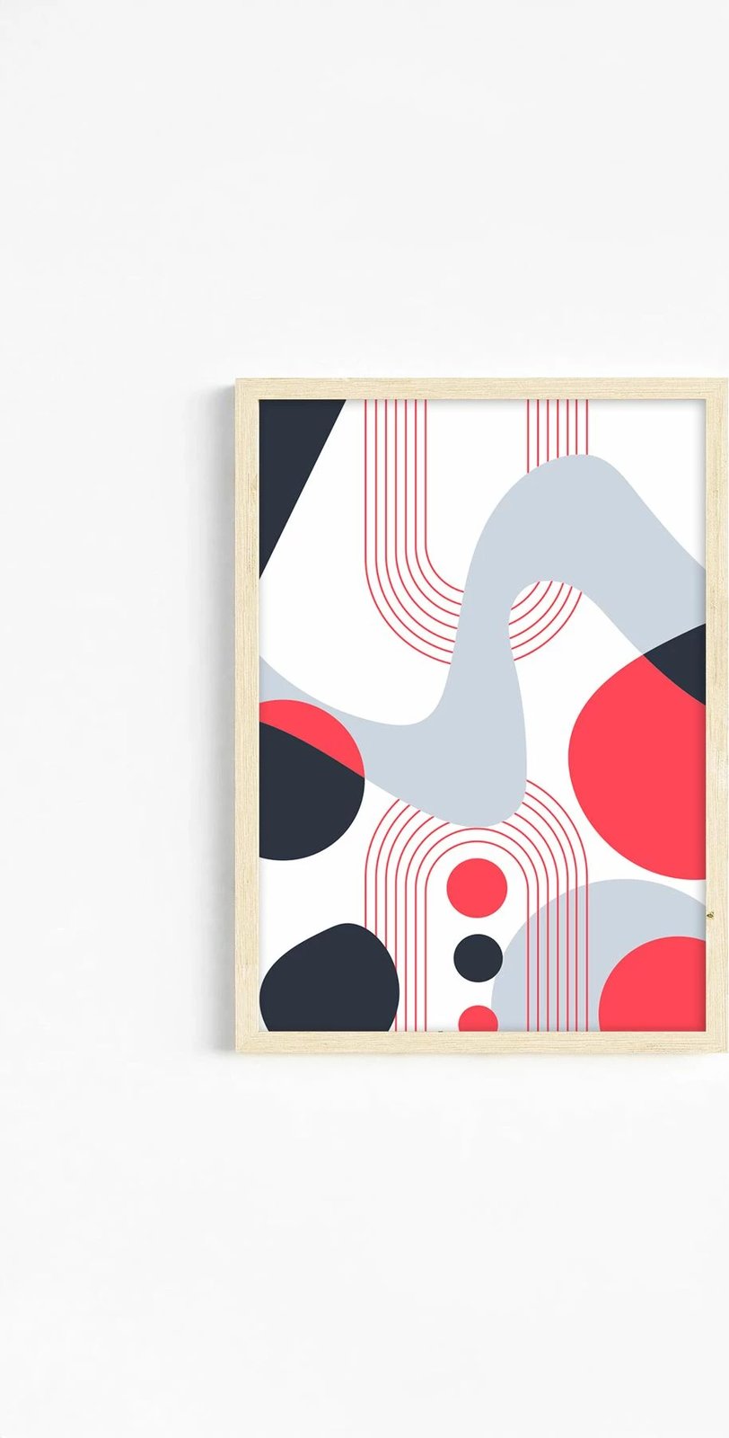 Pikturë dekorative me kornizë (3 copë), Wallity, Ersydata12-3348