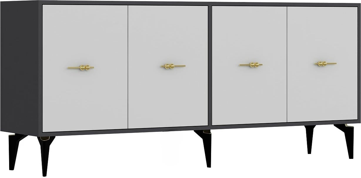 Konsol Skye Decor, sinta, antracit, e bardhë