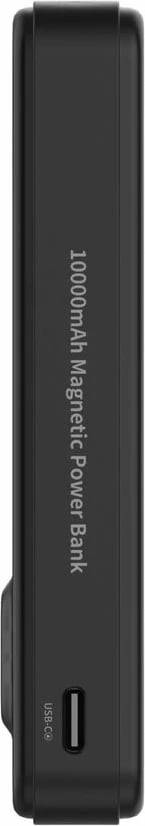 Powerbank Wozinsky WLWP-10KA0Y3S, 10000 mAh, 22.5W PD, Qi2, me mbajtëse, e zezë Powerbank Wozinsky WLWP-10KA0Y3S, 10000 mAh, 22.5W PD, Qi2, me mbajtëse, e zezë