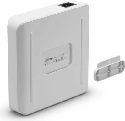 Switch Ubiquiti USW-Lite-16-POE, 16x GbE, 8x PoE, i bardhë