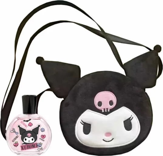 Eau de Toilette për fëmijë Hello Kitty Kuromi me çantë, 50ml