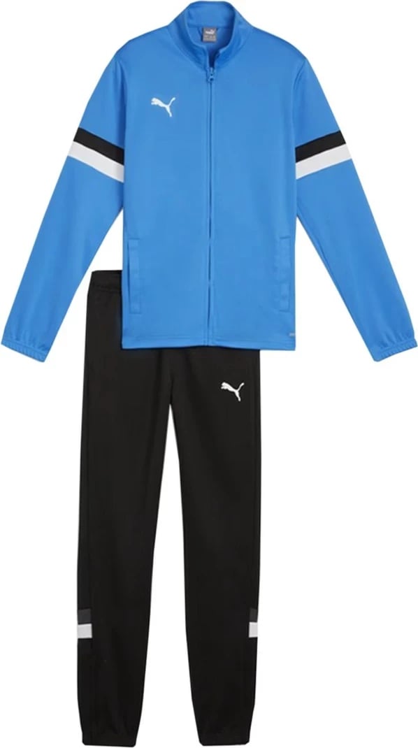 Trenerka Puma Team Rise, blu e zezë