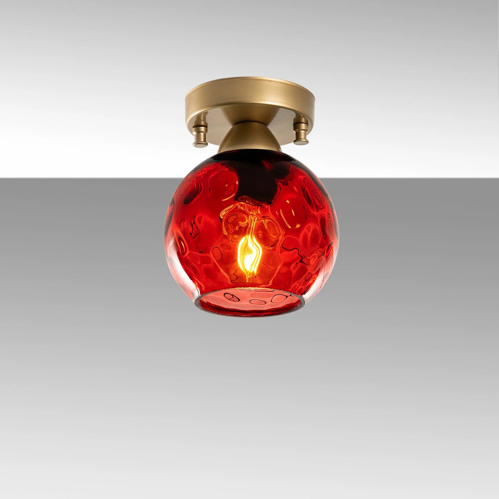 Llambë tavani Opviq, Benek - 15 - 14381, e kuqe dhe e zezë