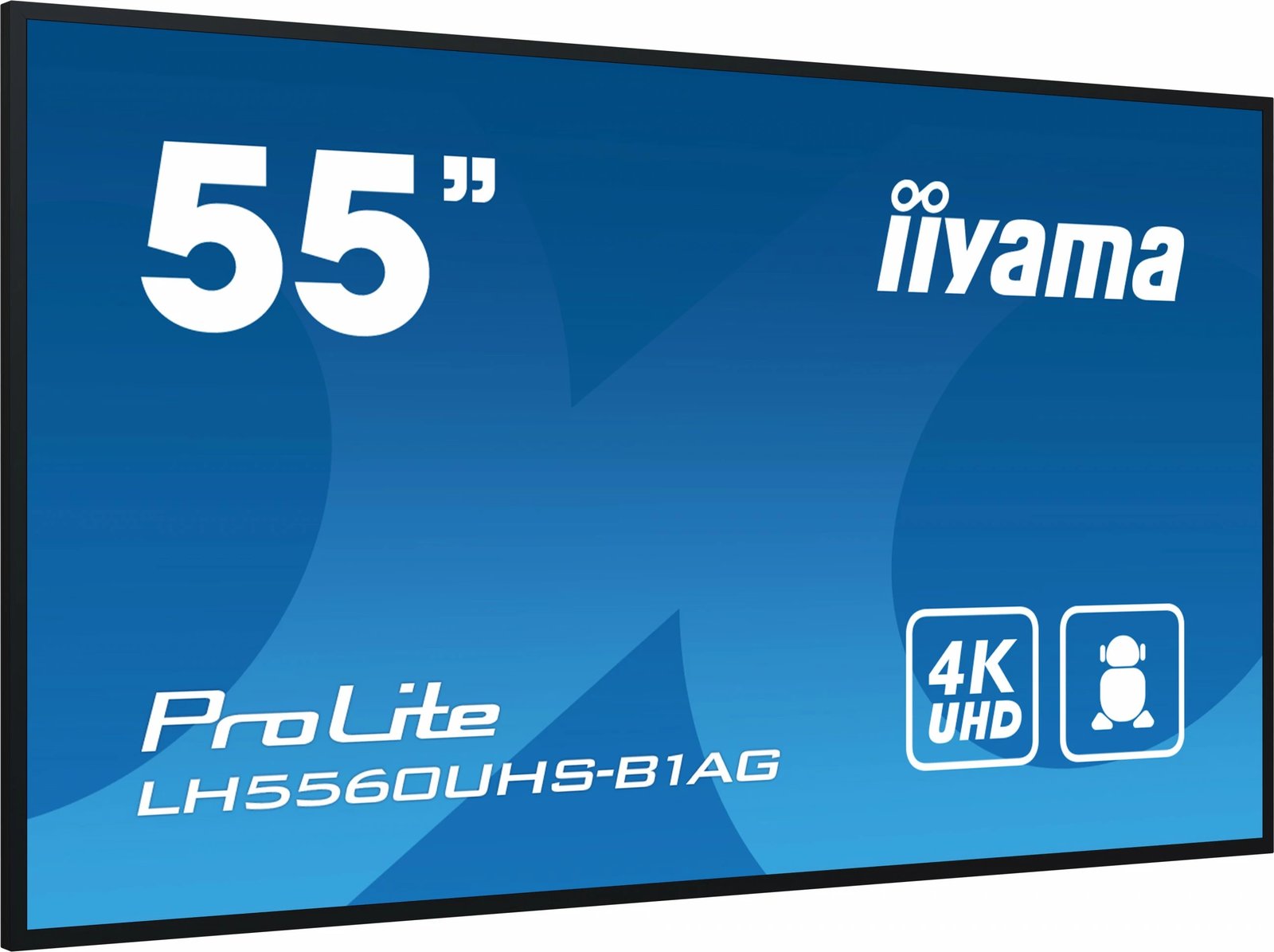 Display digital iiyama LH5560UHS-B1AG, 55", 4K Ultra HD, LED, Wi-Fi Display digital iiyama LH5560UHS-B1AG, 55", 4K Ultra HD, LED, Wi-Fi