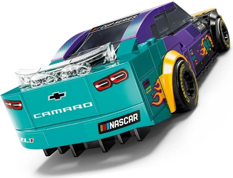 Set LEGO Speed Champions NASCAR Next Gen Chevrolet Camaro ZL1, 328 pjesë, për fëmijë 9+ vjeç, shumëngjyrësh
