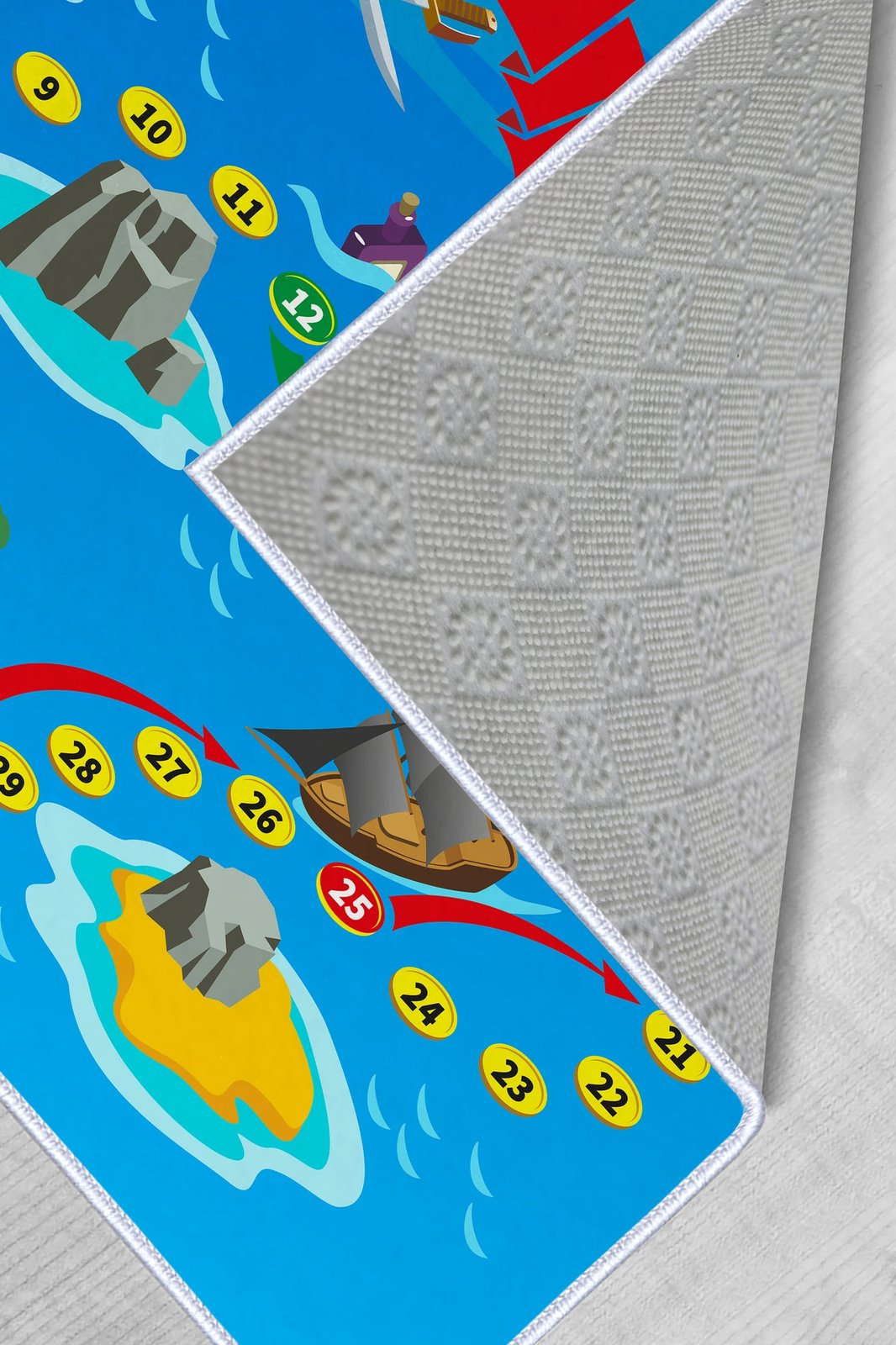 Qilim për fëmijë, shumëngjyrësh, Conceptum Hypnose, WOOKECE090, 50x80cm