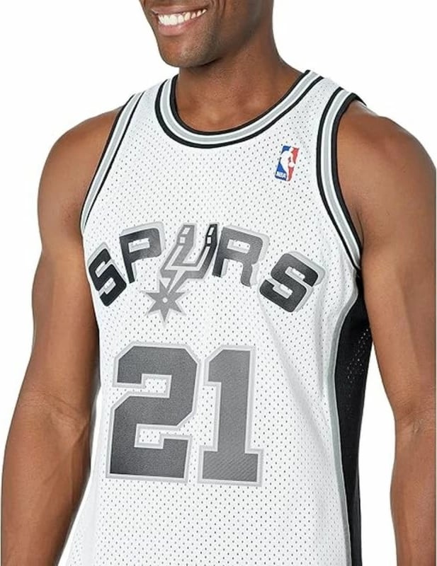 Fanellë basketbolli për meshkuj Mitchell & Ness, e bardhë