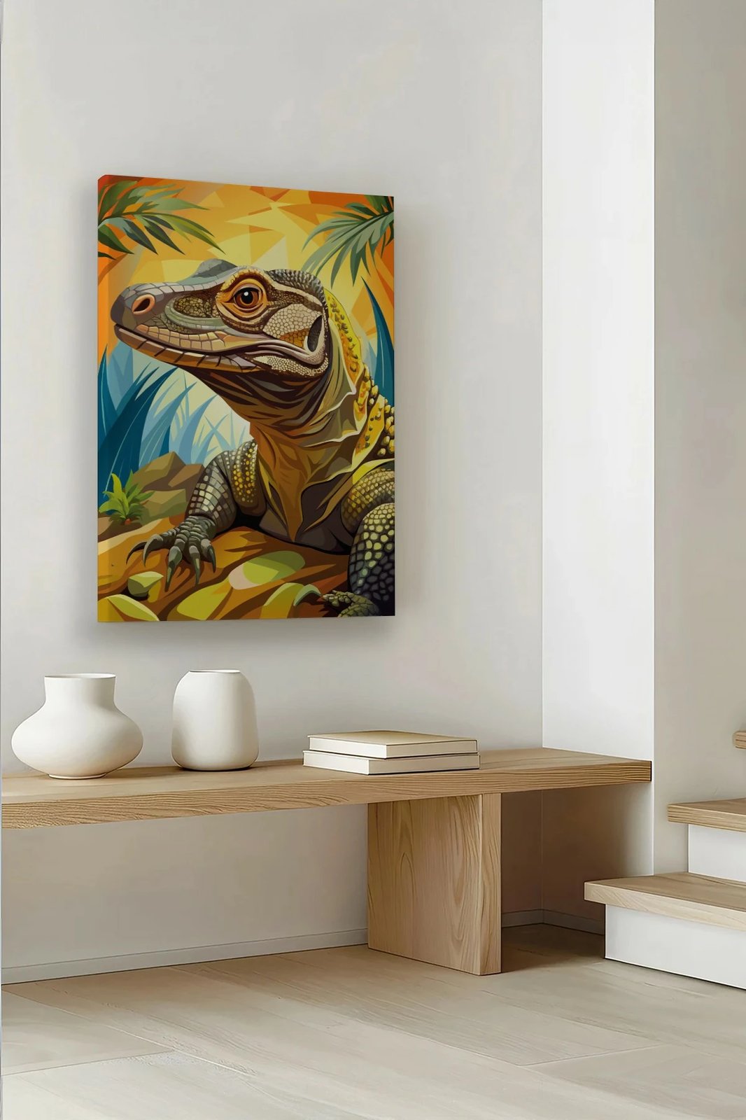 Pikturë dekorative në kanavacë, shumëngjyrëshe, Wallity Ersysb054, 40x60cm