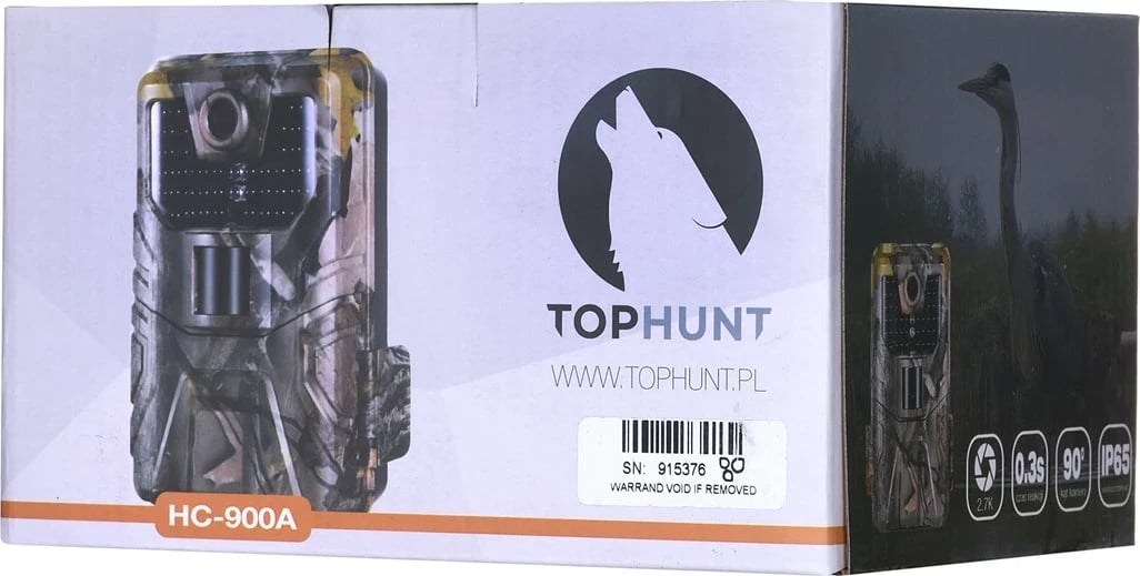 Kamerë kurth TOPHUNT HC300M, 2.7K, 36MPX, 44XIR LED, ngjyrë pylli