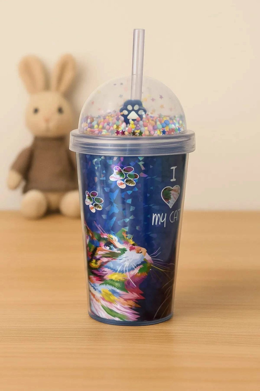 Gotë plastike shumëngjyrëshe, Hermia Concept, MCH0011296, 600ml