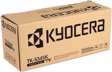 Toner, Kyocera TK-5345K 1T02ZL0NL0 rendiment 9,750–23,700 faqe, i zi